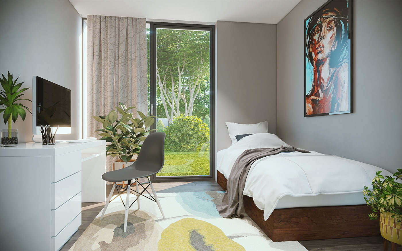 příklad interiéru domu