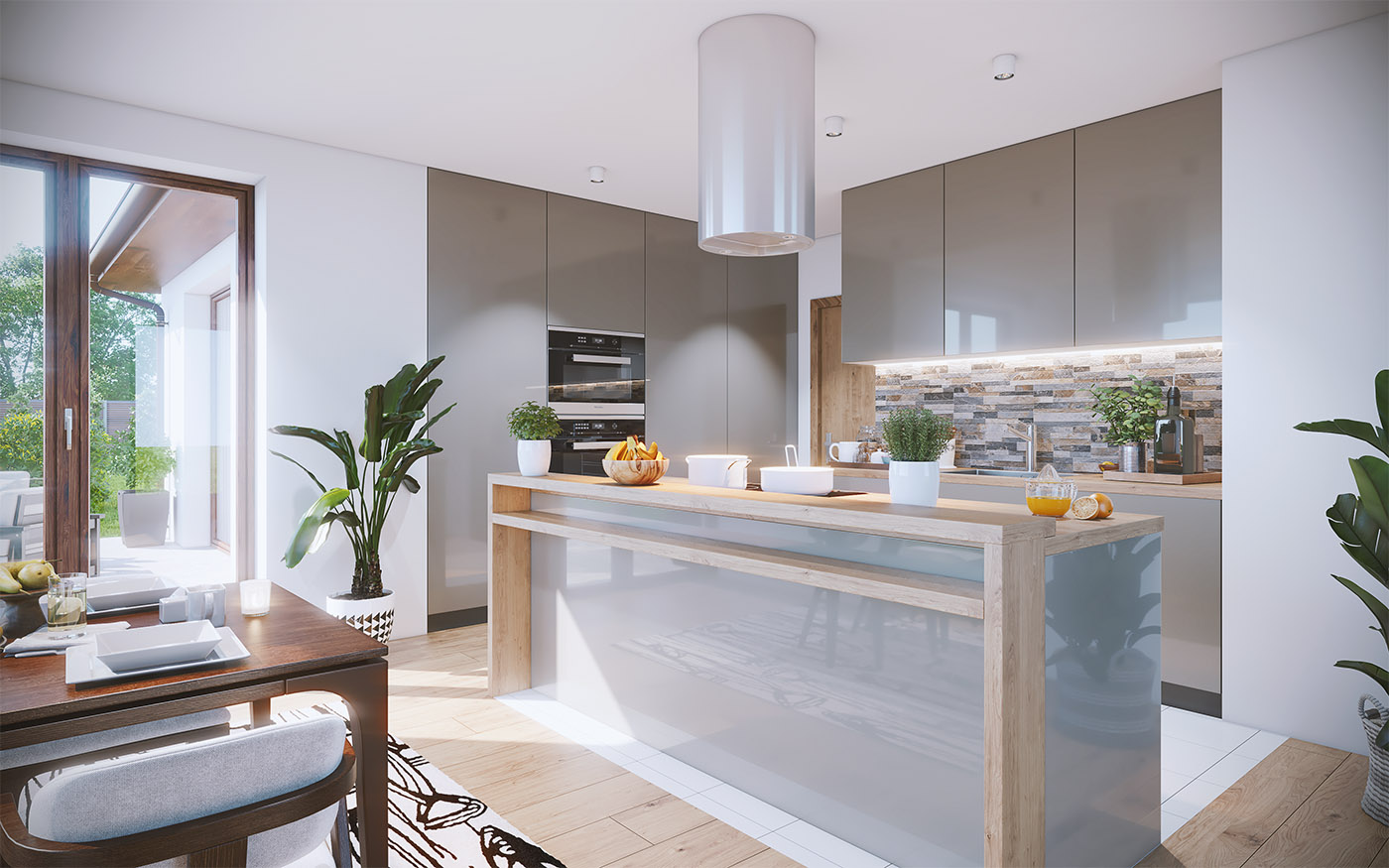 příklad interiéru domu