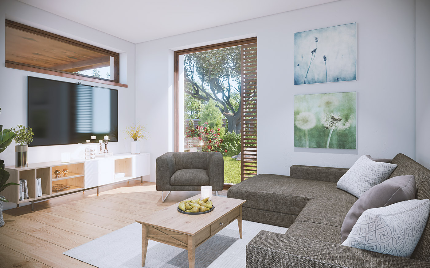 příklad interiéru domu