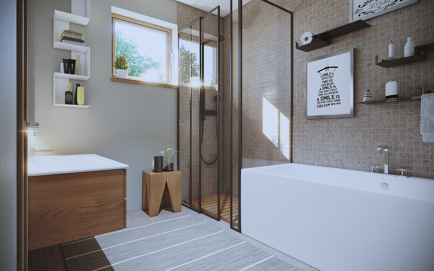 příklad interiéru domu