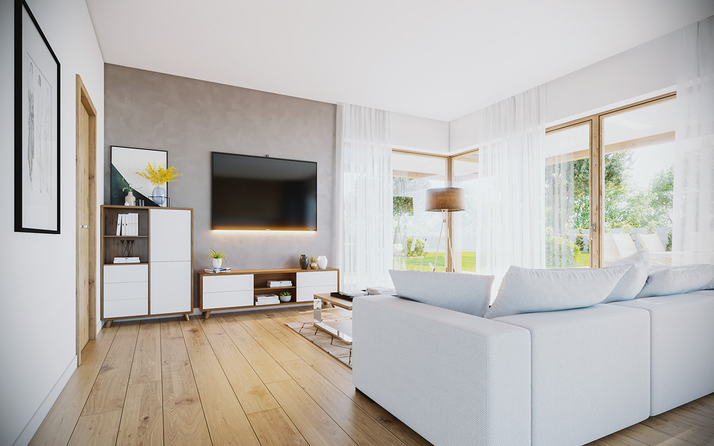 příklad interiéru domu