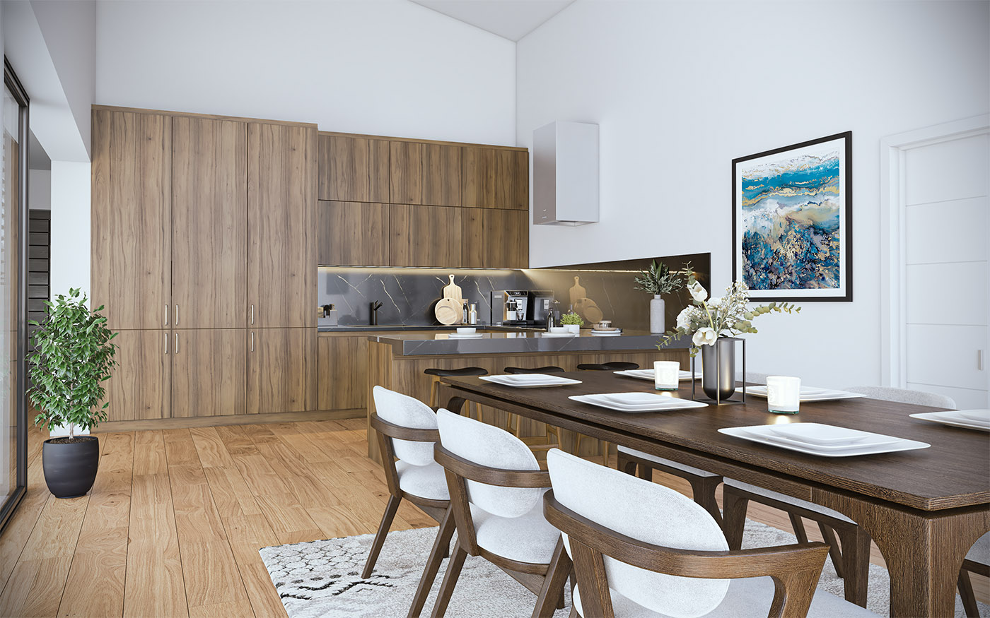 příklad interiéru domu