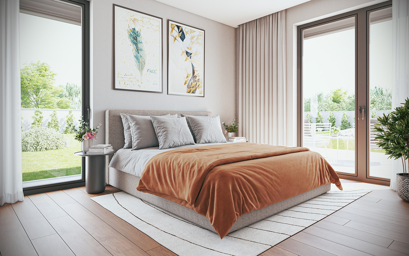 příklad interiéru domu