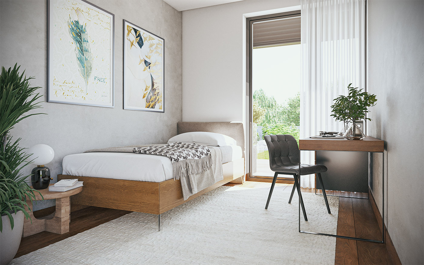 příklad interiéru domu