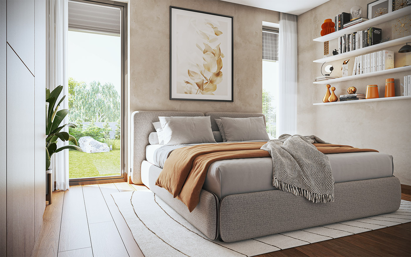 příklad interiéru domu