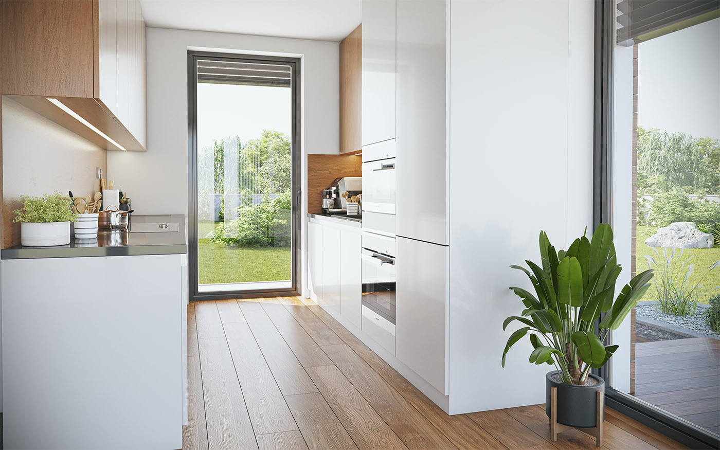 příklad interiéru domu