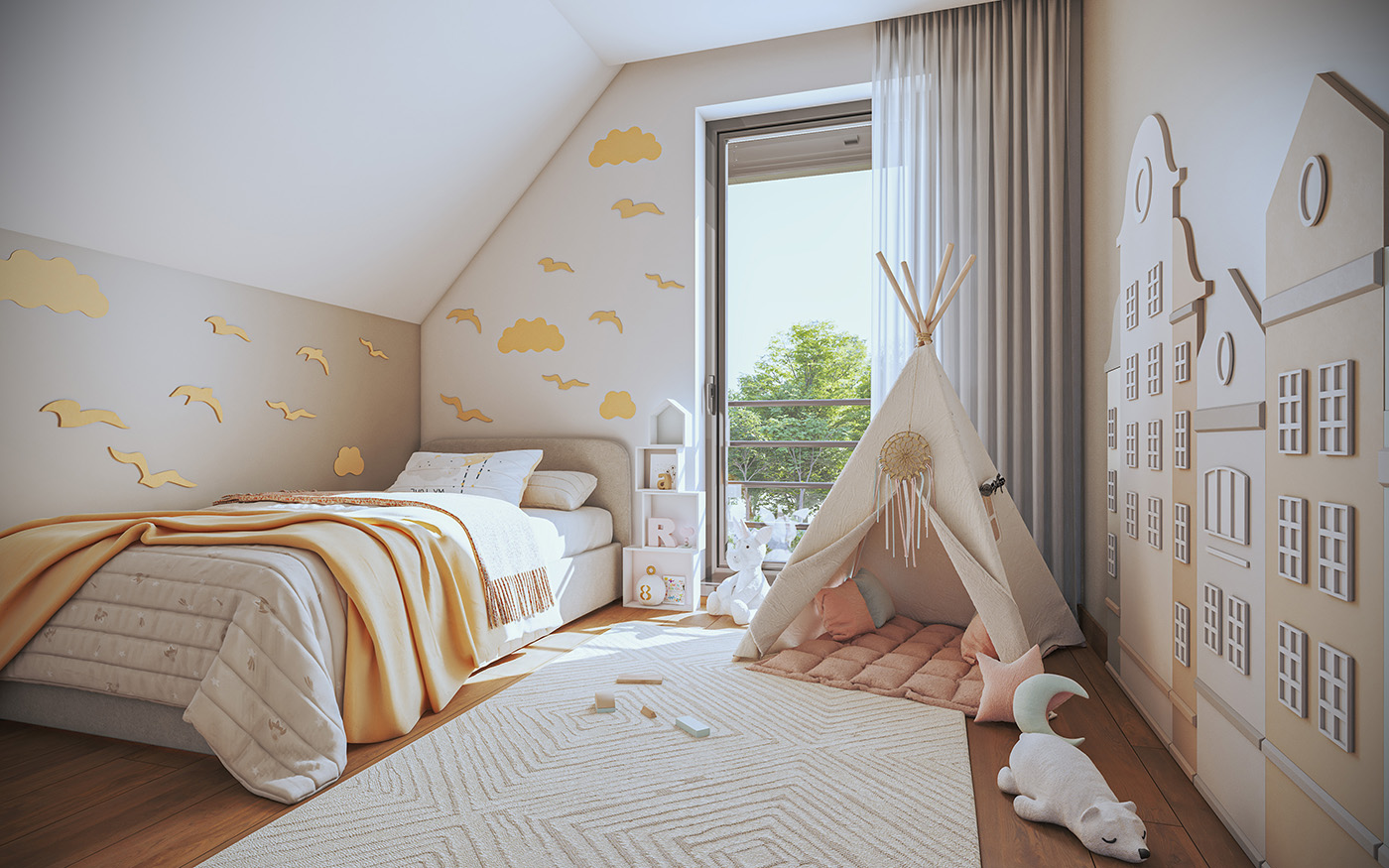 příklad interiéru domu