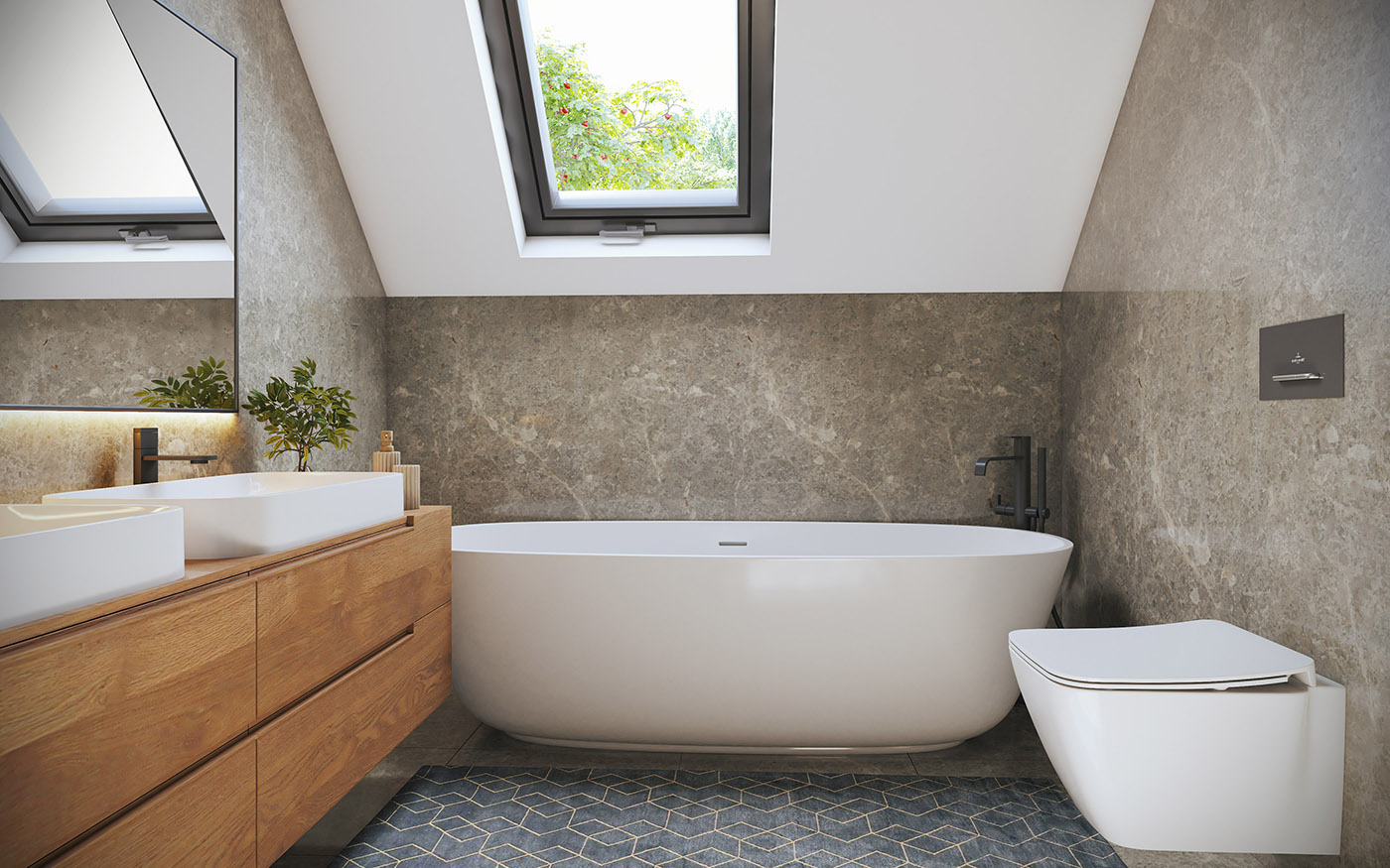 příklad interiéru domu