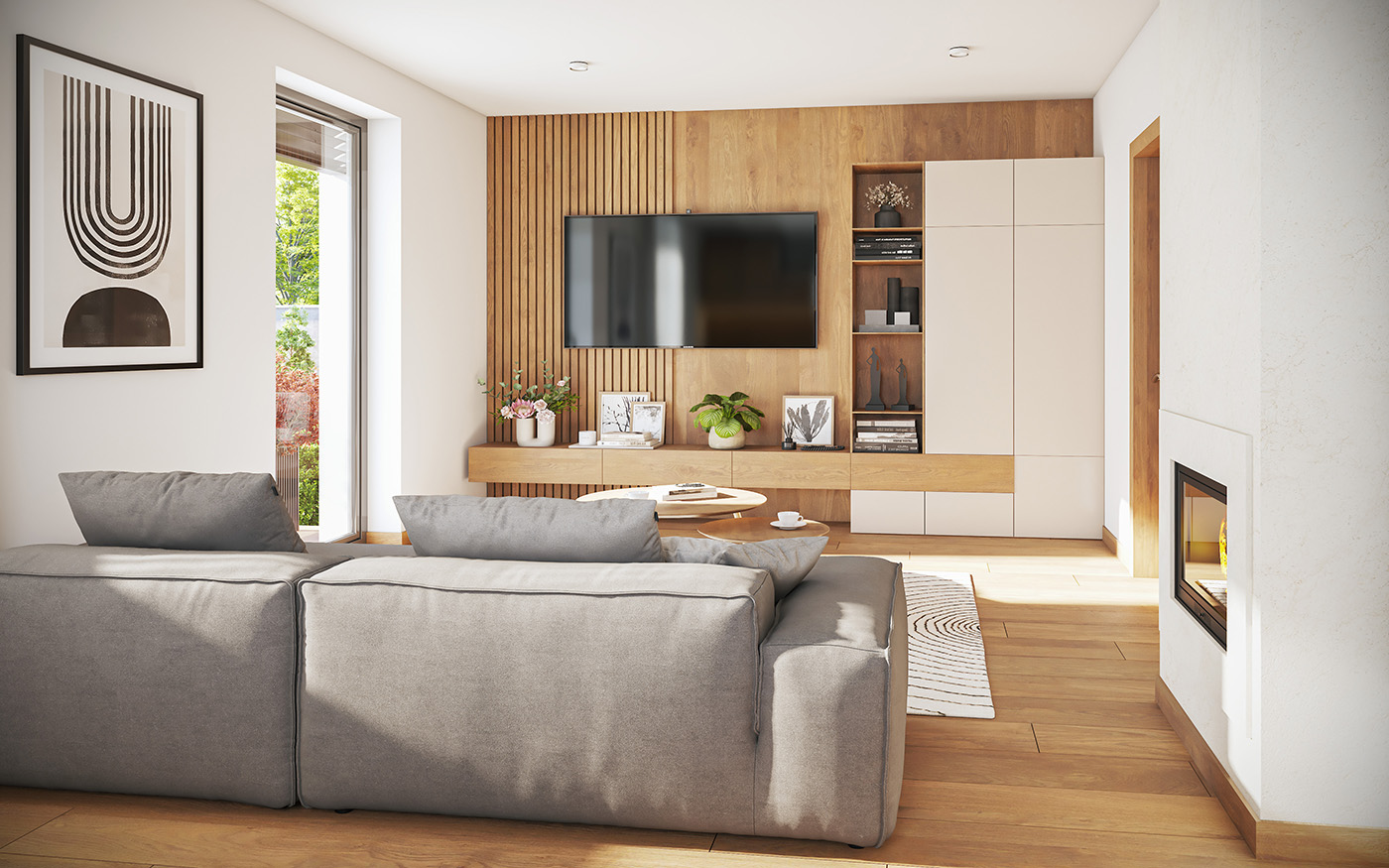 příklad interiéru domu