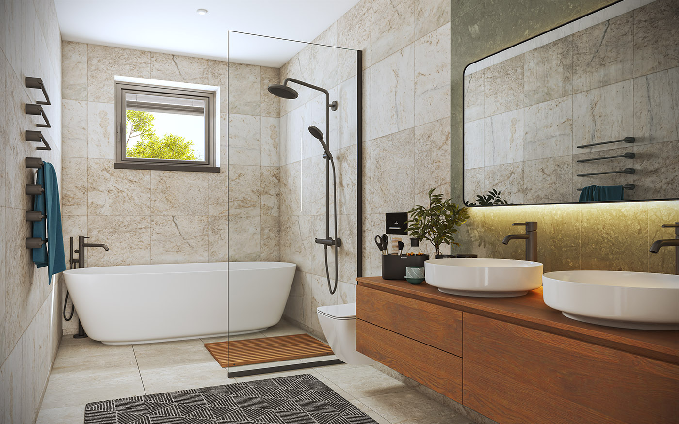 příklad interiéru domu