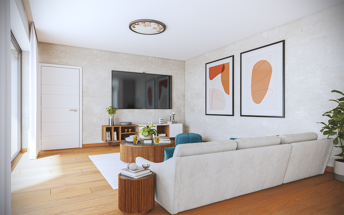 příklad interiéru domu