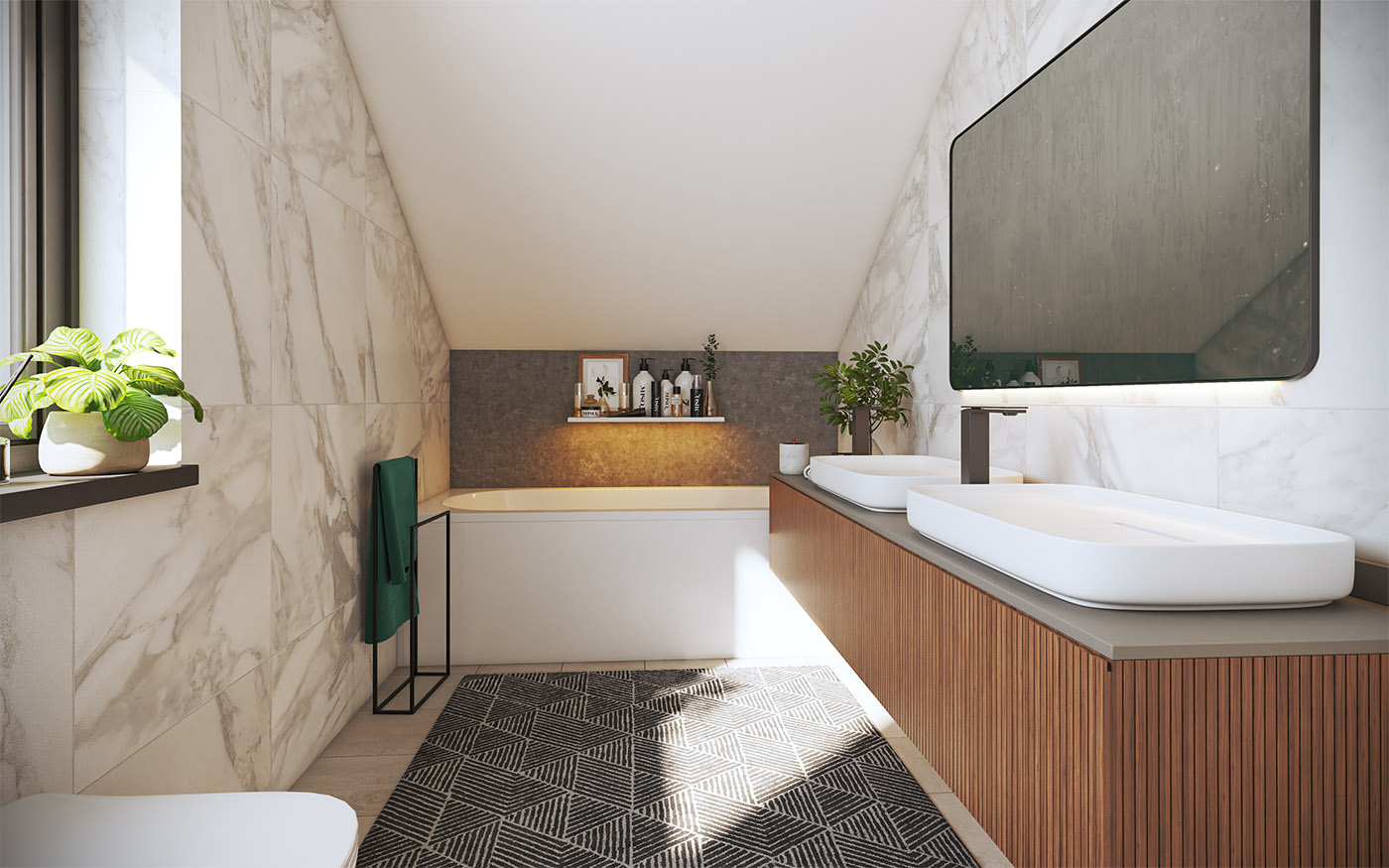 příklad interiéru domu