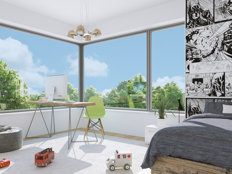 příklad interiéru domu