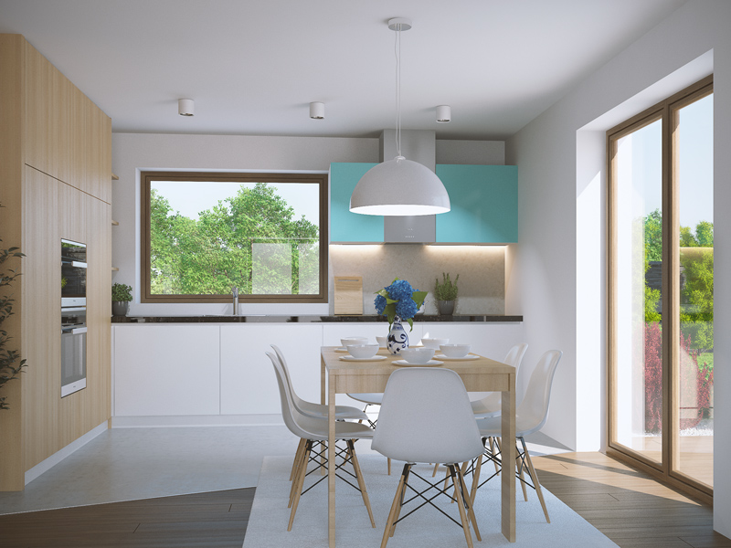 příklad interiéru domu