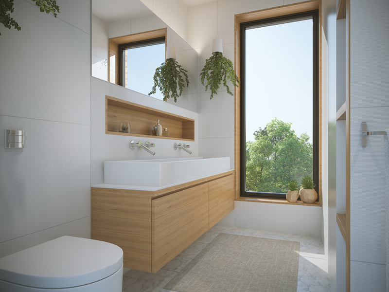 příklad interiéru domu