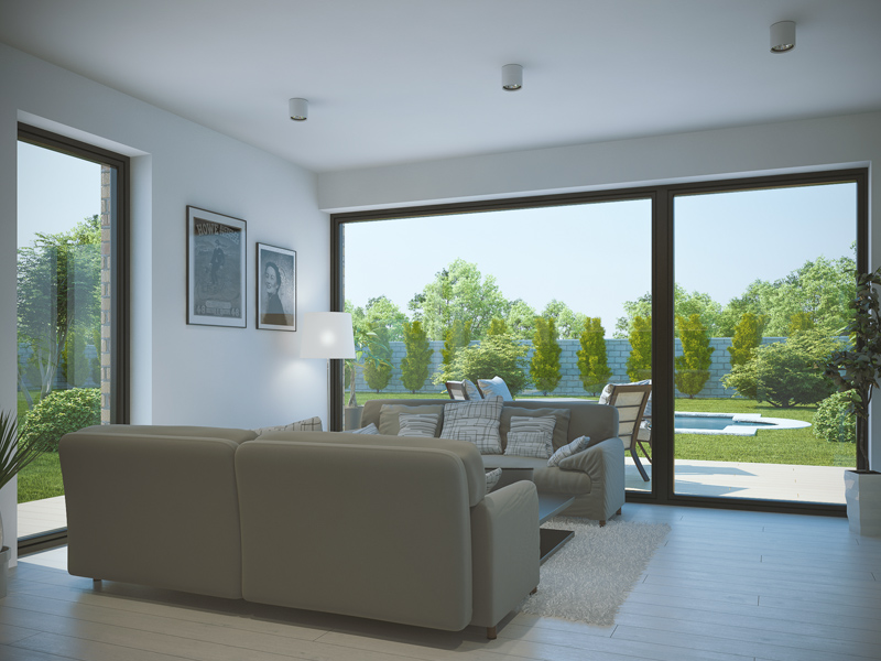 příklad interiéru domu