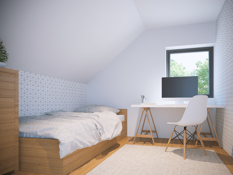 příklad interiéru domu