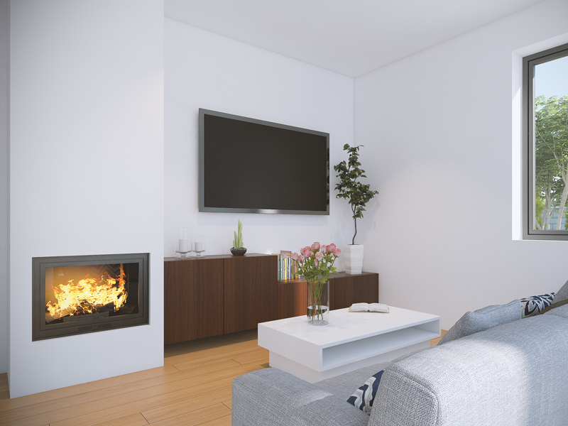 příklad interiéru domu