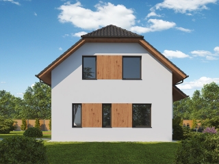 pohled domu