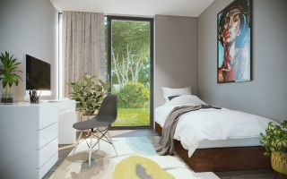 příklad interiéru domu