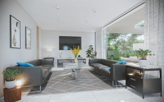 příklad interiéru domu