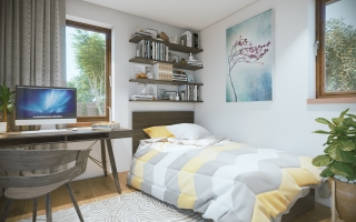 příklad interiéru domu