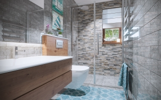 příklad interiéru domu