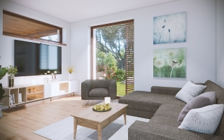 příklad interiéru domu