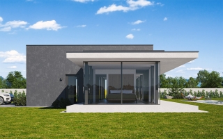 pohled domu