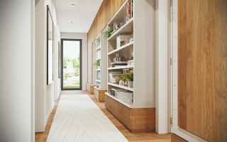 příklad interiéru domu