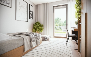 příklad interiéru domu