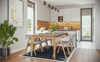 příklad interiéru domu