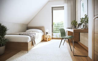 příklad interiéru domu