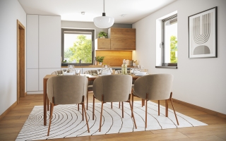 příklad interiéru domu