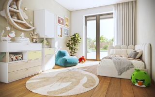 příklad interiéru domu