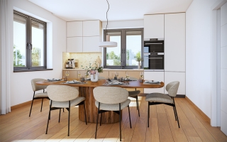 příklad interiéru domu