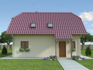 pohled domu