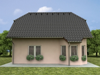pohled domu
