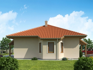 pohled domu
