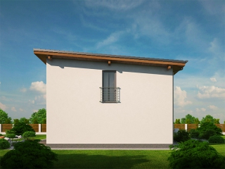 pohled domu