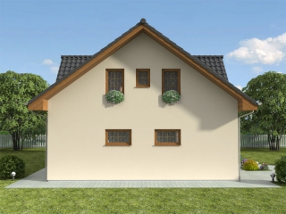 pohled domu