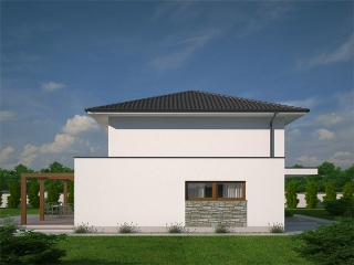 pohled domu