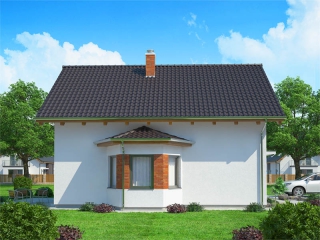 pohled domu
