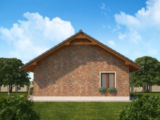 pohled domu