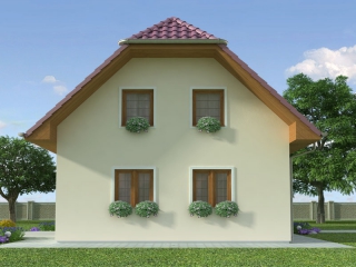 pohled domu
