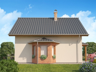 pohled domu
