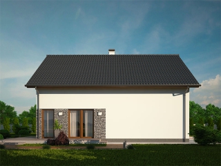 pohled domu