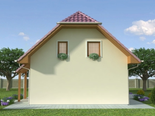 pohled domu
