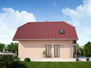 pohled domu