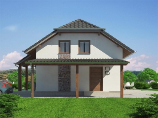 pohled domu